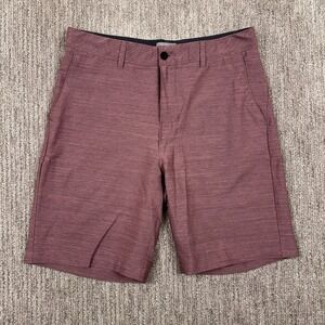 VRST Mens Limitless 5-Pocket Shorts Purple Heather Golf Performance Size 34